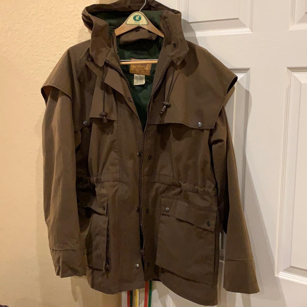 Down Under Saddle Supply Oil Skin Brown Jacket Men’s XL